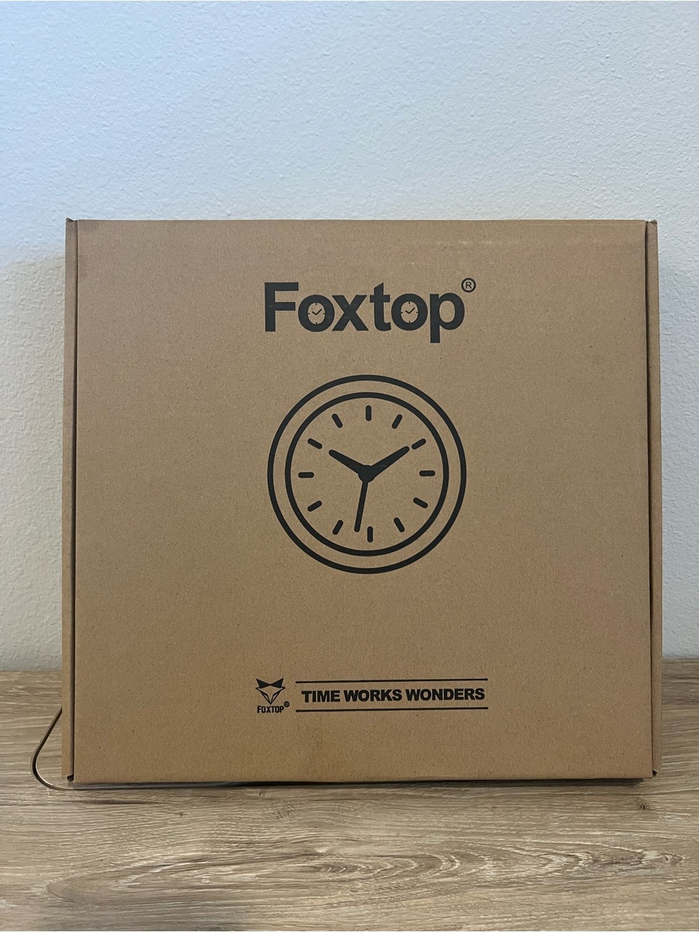 Foxtop 12" Silent Kids Wall Clock Colorful 3D Numbers Playroom Classroom NEW⁠ - Picture 3 of 16